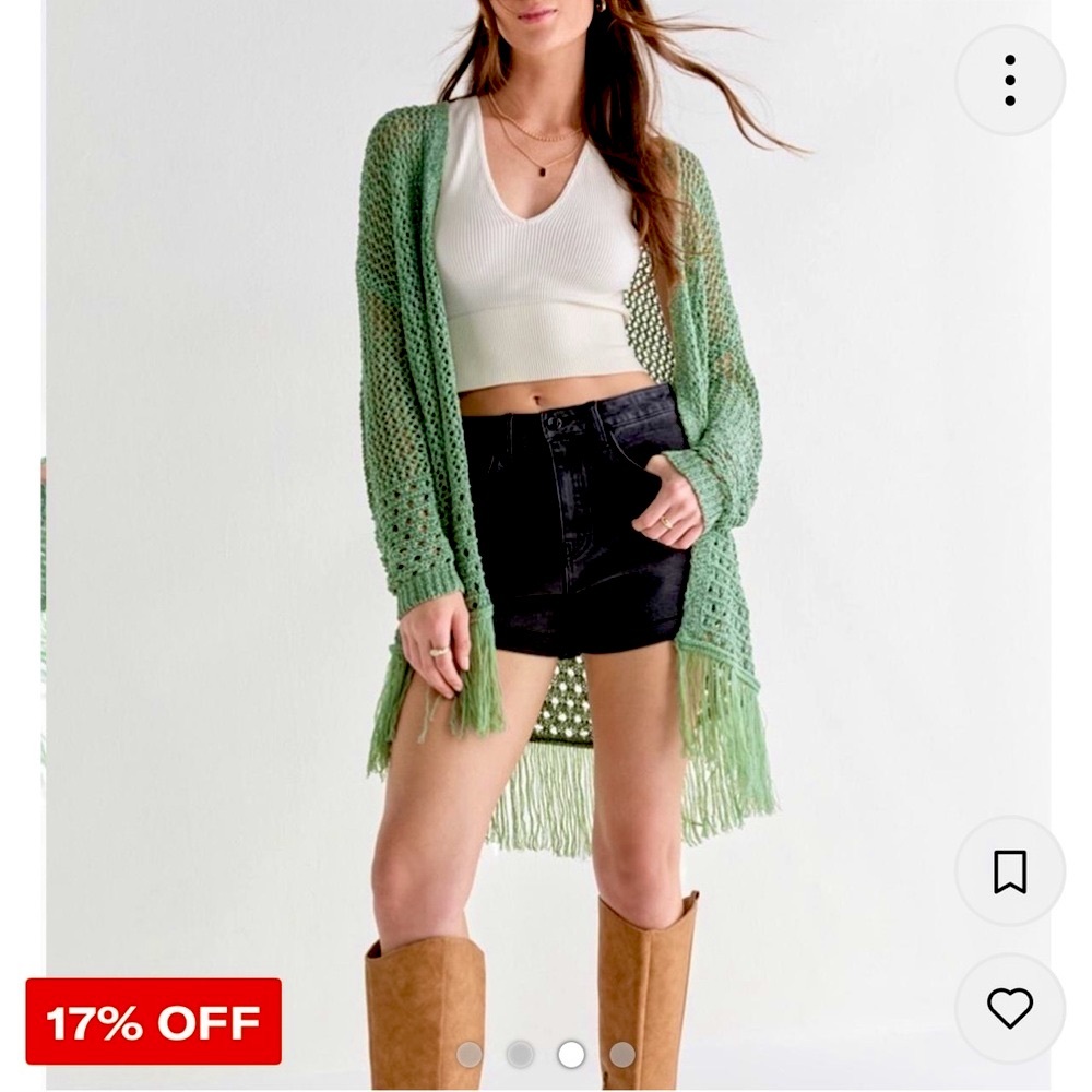 FRIEND OF AUDREY • CARDIGANS size Small NWT